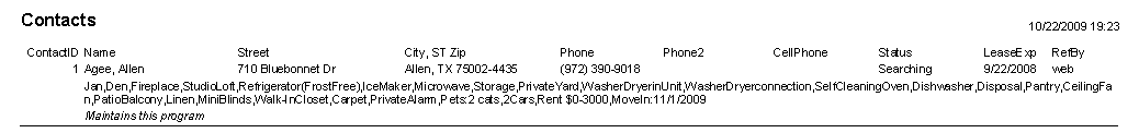 Apartment Locator application
