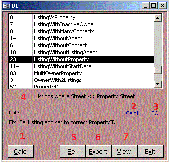 Data integrity form to find and correct Microsoft Accesss errors - dupe, missing, orphaned, incorrect recs