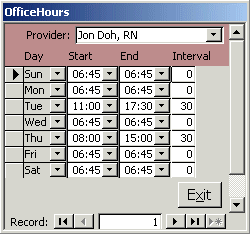 Medical Office application